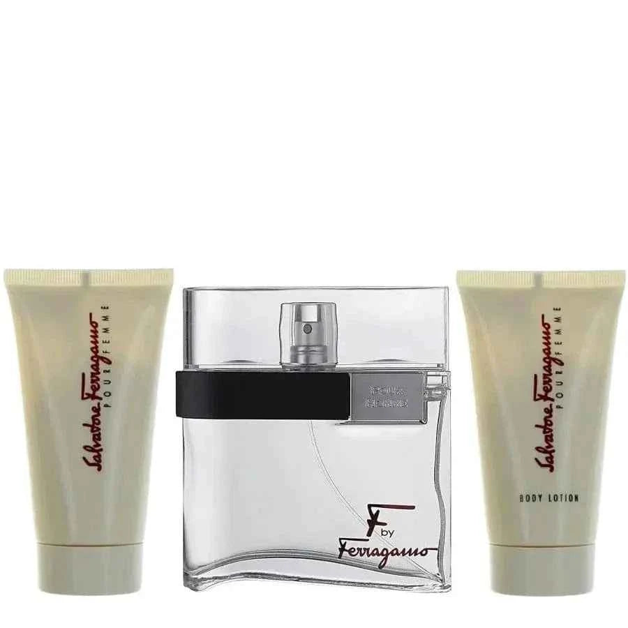 F By Salvatore Ferragamo For Men (3pc Gift Set)