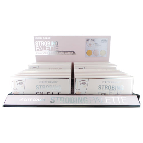 CITY COLOR Strobing Palette Display Set of 24 Pieces - DestGlow