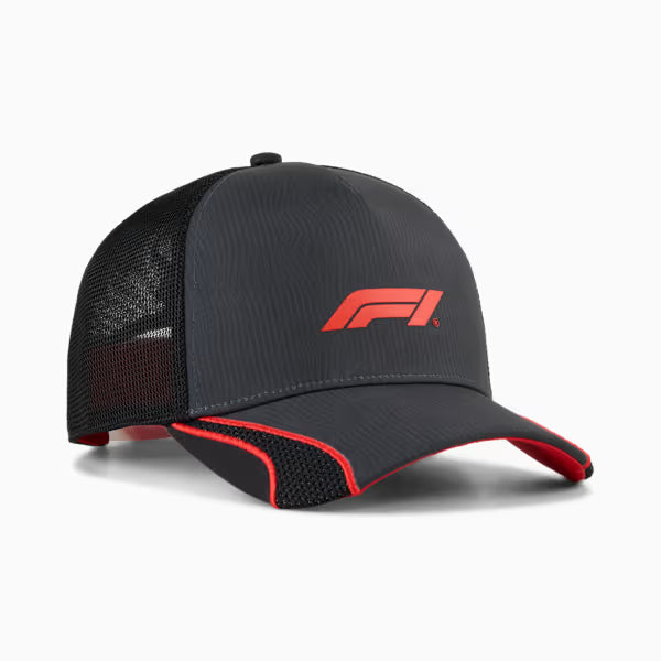 Puma F1 Racing Trucker Cap - Black by Denim Exchange