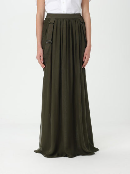 Max Mara Skirt Woman Kaki by Luosophy