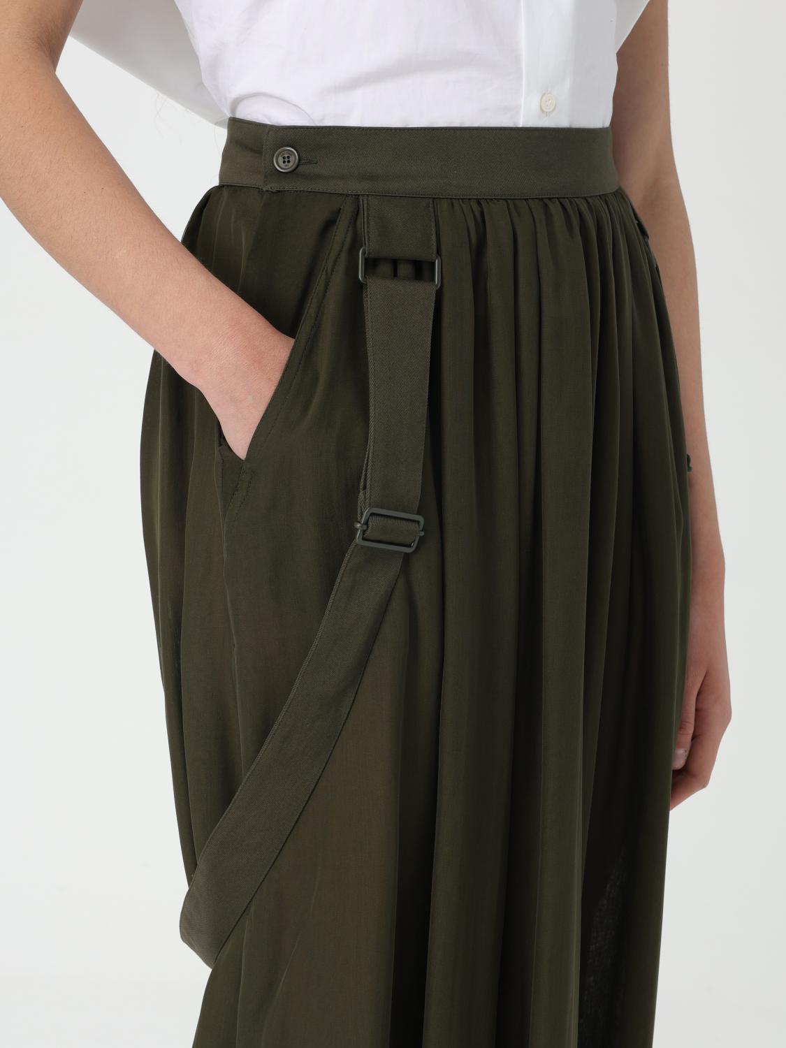 Max Mara Skirt Woman Kaki by Luosophy