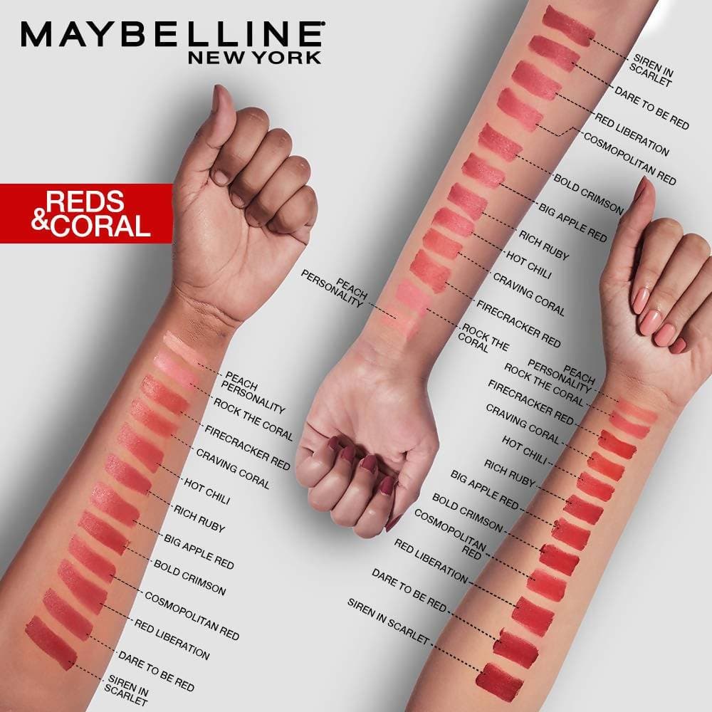 Maybelline New York Color Sensational Creamy Matte Lipstick / 691 Rich Ruby by Dista