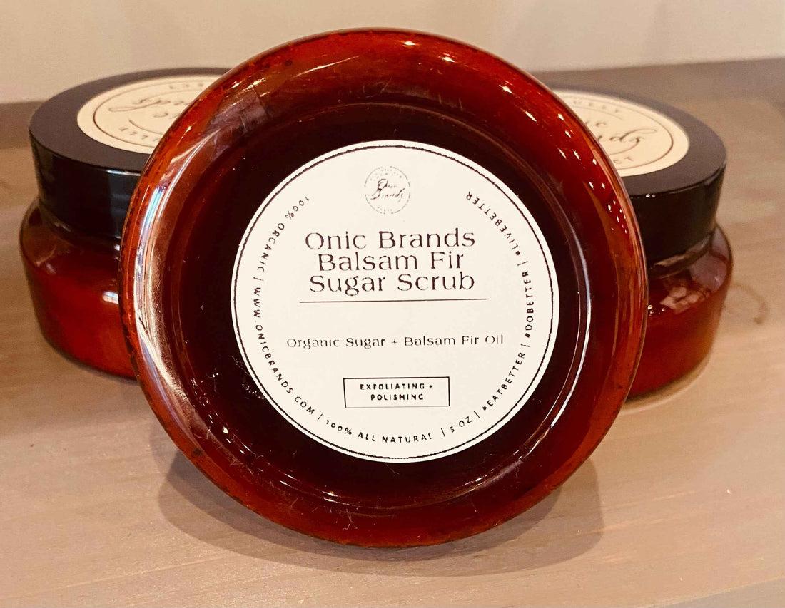Onic Brands Balsam Fir Sugar Scrub