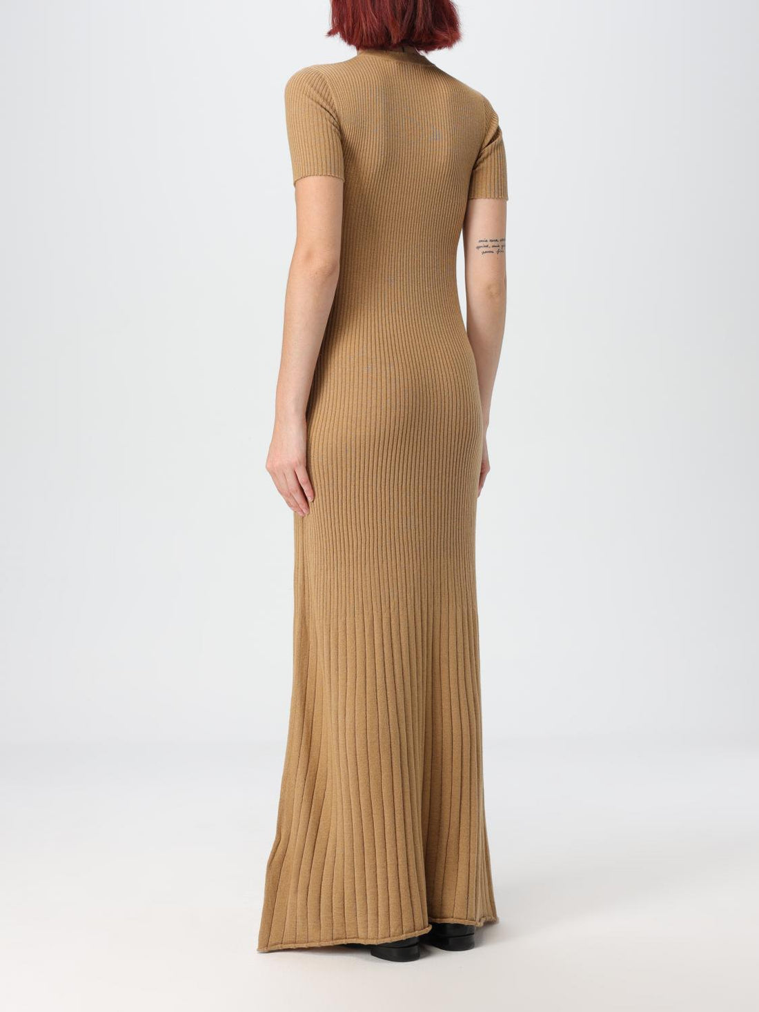 Max Mara Dress Woman Beige by Luosophy