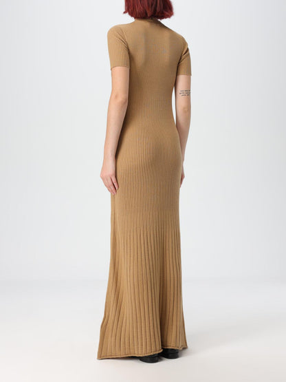 Max Mara Dress Woman Beige by Luosophy