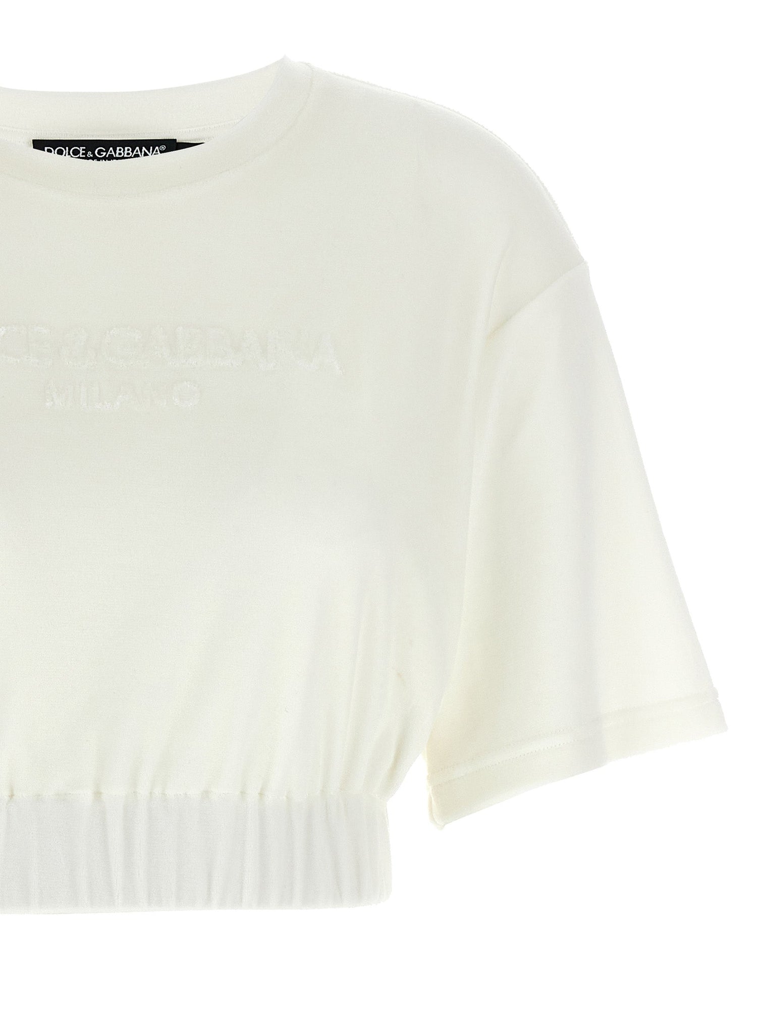 Dolce &amp; Gabbana Women Logo Chenille Top by Luosophy