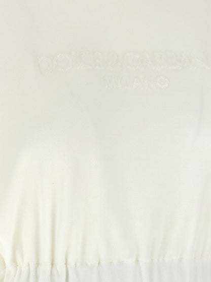 Dolce &amp; Gabbana Women Logo Chenille Top by Luosophy