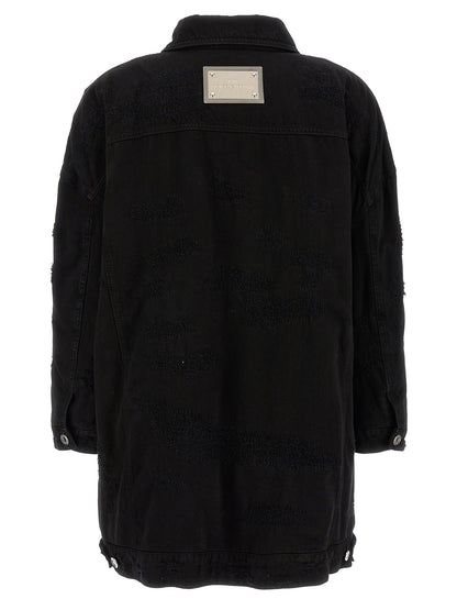 Dolce &amp; Gabbana Women Denim Long Jacket by Luosophy