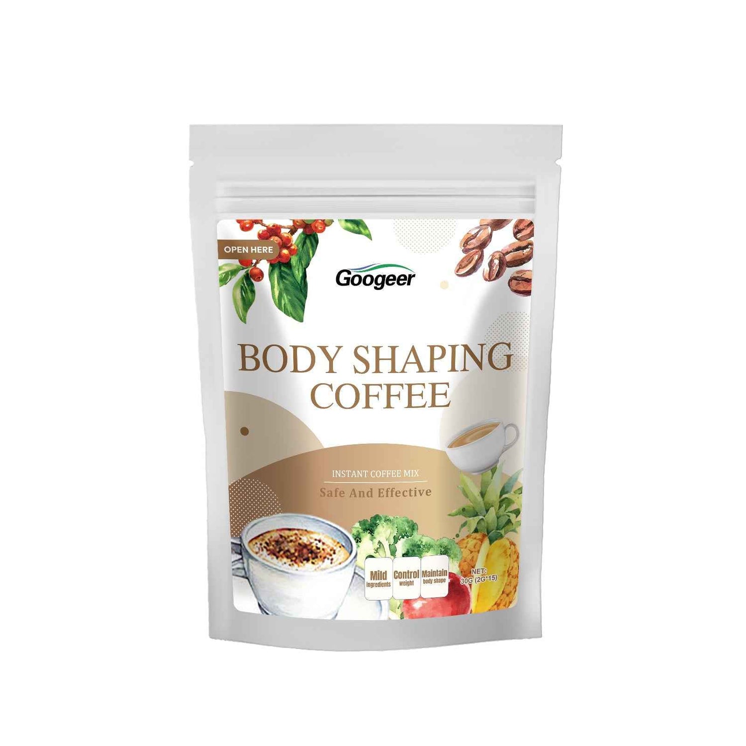 Googeer Instant Fat Burning Shape-Shifting Coffee Body Treatment