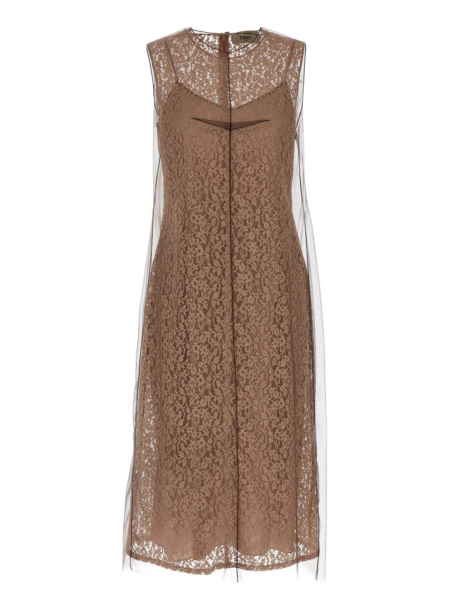Fendi Women Floral Lace Dress by Luosophy