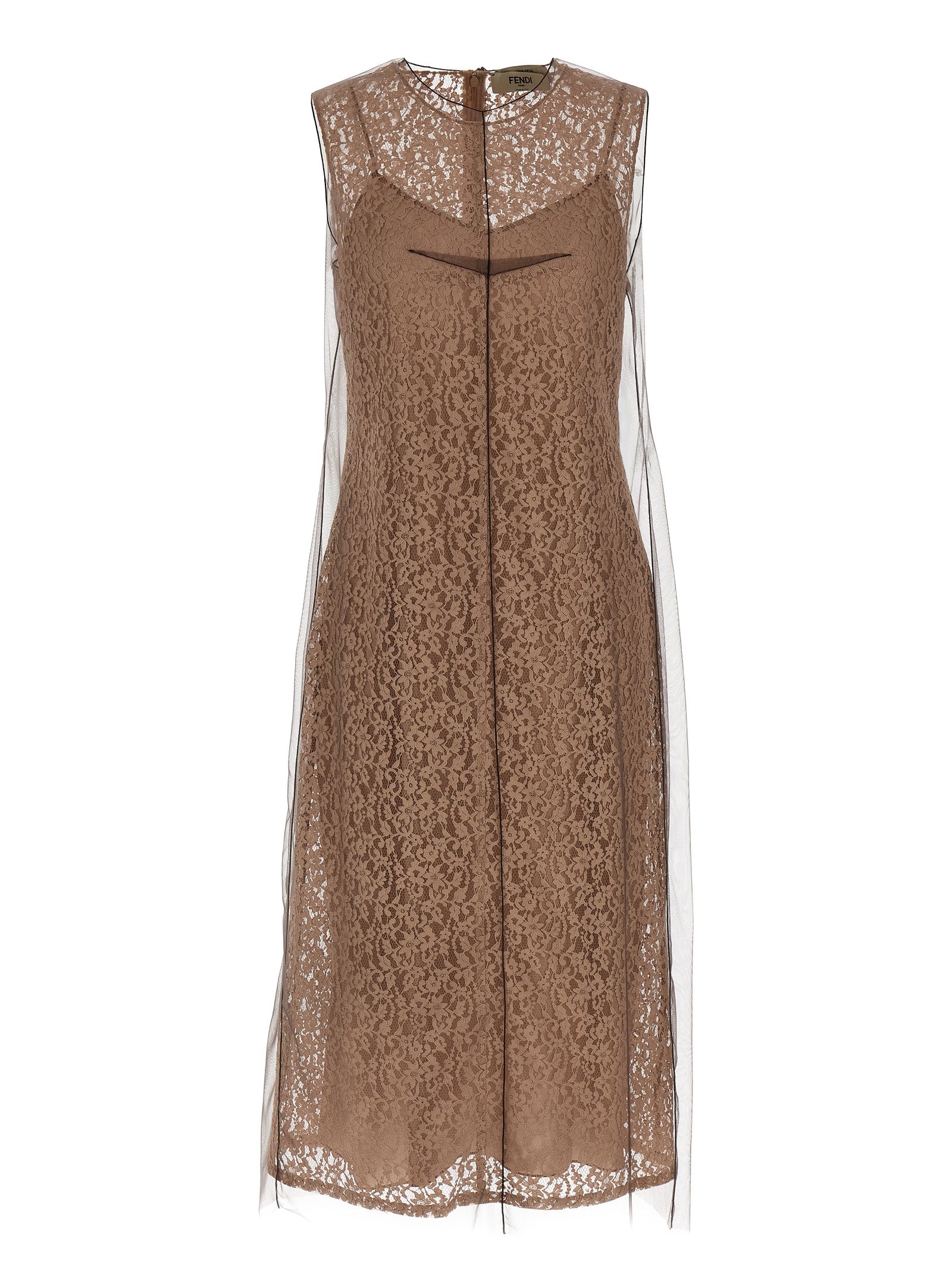 Fendi Women Floral Lace Dress by Luosophy
