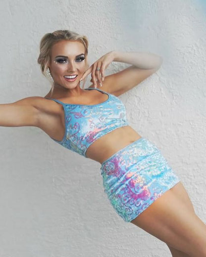 Disco Dreams Sequin Velvet Tank 