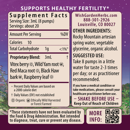 Fertility Prep Conception Support by WishGarden Herbs