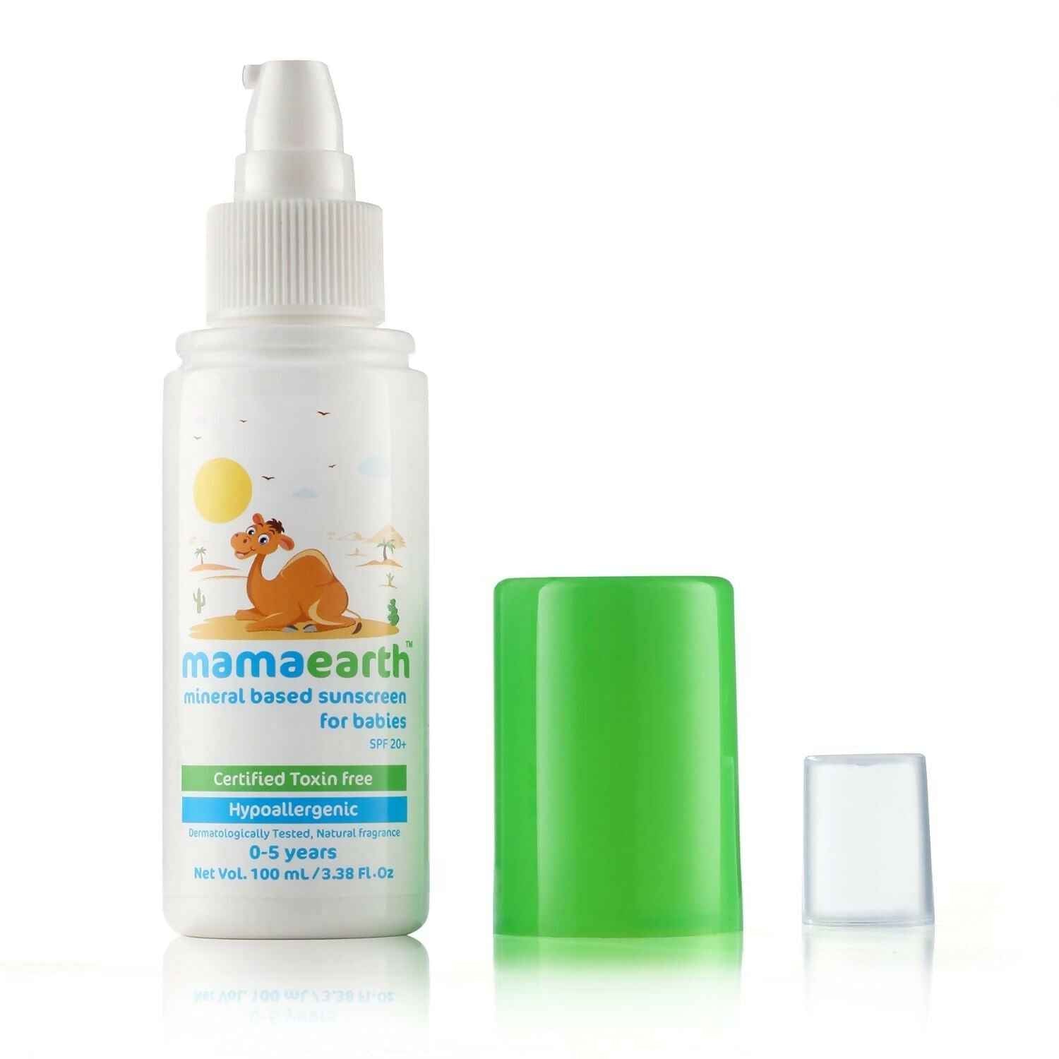 Mamaearth Nourishing Hair Oil &amp; Mineral Based Sunscreen