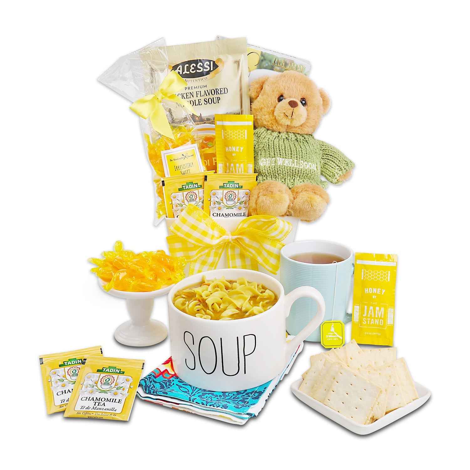 Hugs &amp; Well Wishes Gift Basket