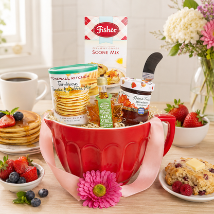 Home Made Morning Baking Gift Basket by Alder Creek Gift Baskets