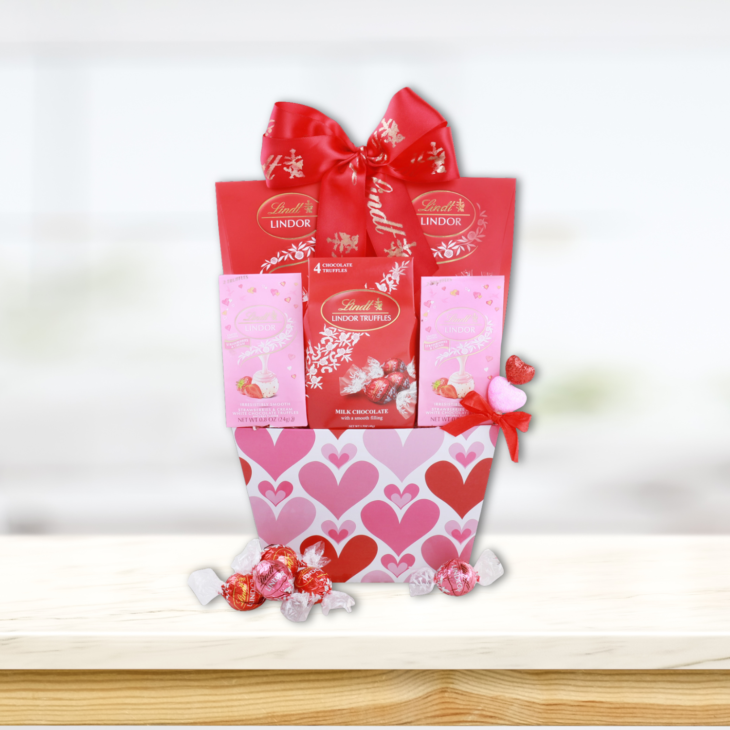 Lovely Lindt Gift by Alder Creek Gift Baskets