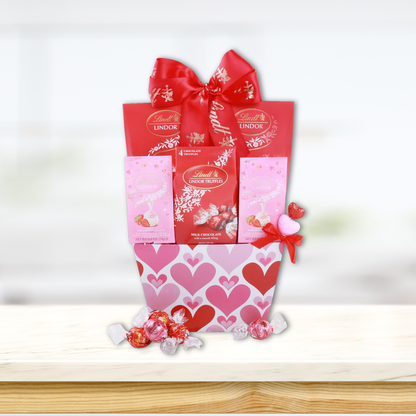 Lovely Lindt Gift by Alder Creek Gift Baskets
