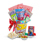 Pop-ular Movie Night Gift Basket
