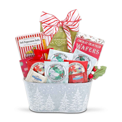 Teas the Season Gift Basket featuring Republic of Tea