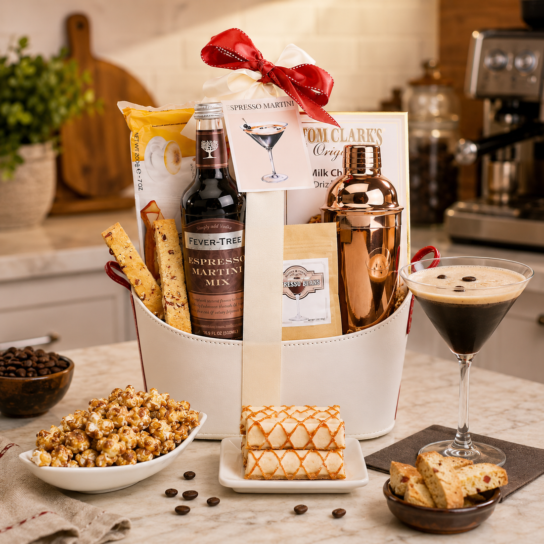 Espresso Martini Gift Basket by Alder Creek Gift Baskets