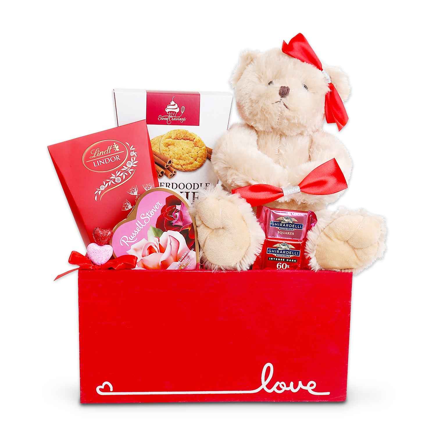 Teddy Bear and Treats Valentine&
