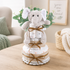 Wild About Baby Two-Tier Diaper Cake Gift by Alder Creek Gift Baskets