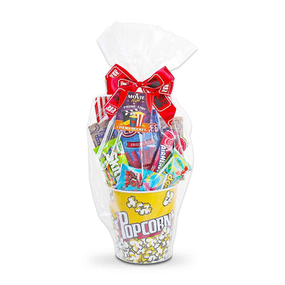Pop-ular Movie Night Gift Basket