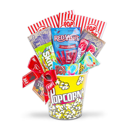 Pop-ular Movie Night Gift Basket by Alder Creek Gift Baskets