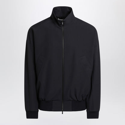 Fear Of God Navy Blue Wool Jacket With Zip Men by Luosophy