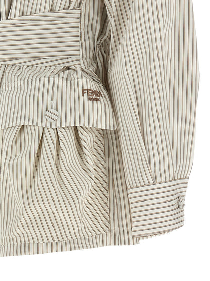 Fendi Women Striped Blouson by Luosophy