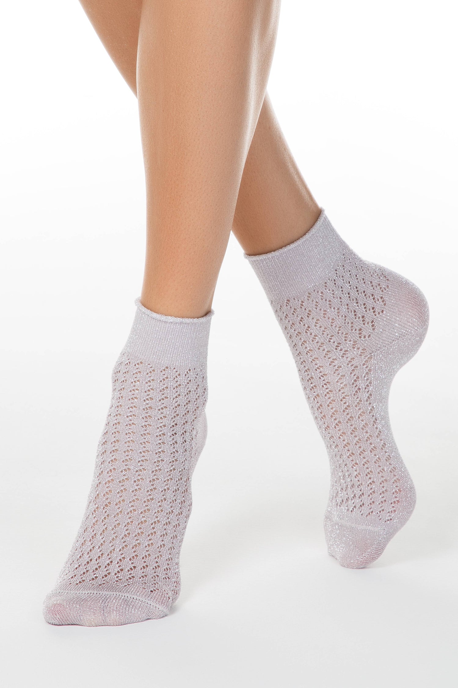 Conte Socks Ajour - 180 Made of Viscose With Lurex - DestGlow