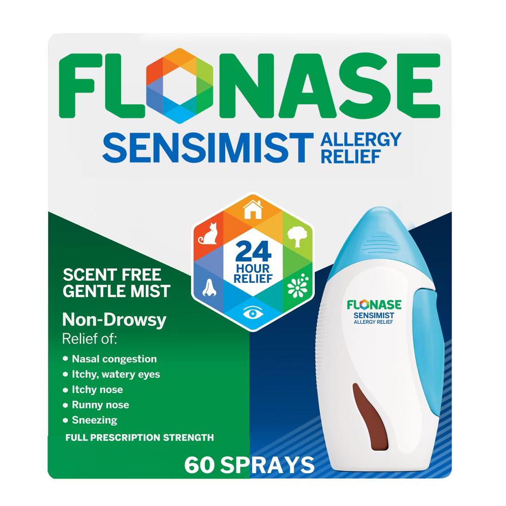 Flonase Sensimist Allergy Relief Nasal Spray (27.5 mcg, 60 Sprays) by Farmacias Savia