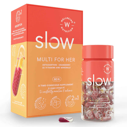 Wellbeing Nutrition Slow Multi + Omega for Her Capsules