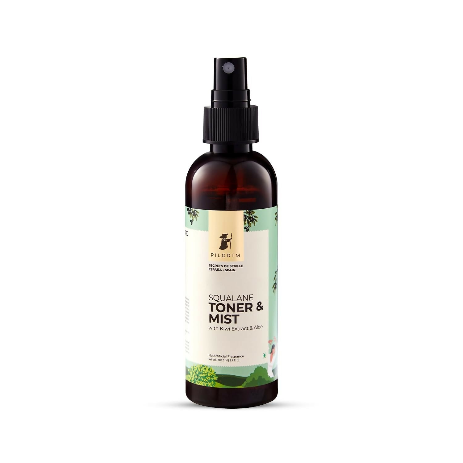 Pilgrim Spanish Face Toner For Glowing Skin, Refreshes &amp; Hydrates Skin, Open Pores Tightening, Acne Prone Skin