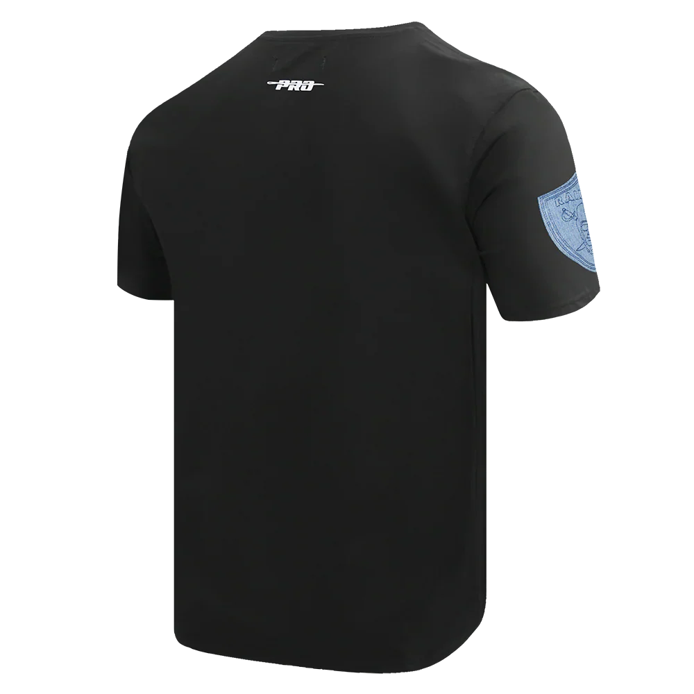Pro Standard Las Vegas Raiders Varsity Blues Tee - Black by Denim Exchange