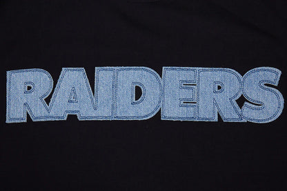 Pro Standard Las Vegas Raiders Varsity Blues Tee - Black by Denim Exchange