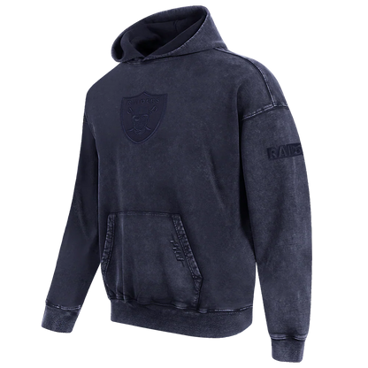 Pro Standard Raiders Washed Enzyme Drop Shoulder Hoodie - Navy by Denim Exchange