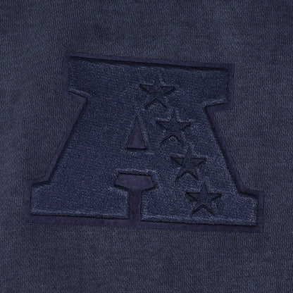 Pro Standard Raiders Washed Enzyme Drop Shoulder Hoodie - Navy by Denim Exchange