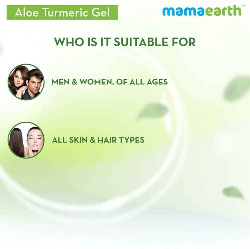 Mamaearth Aloe Turmeric Gel For Skin &amp; Hair
