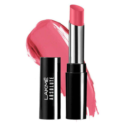 Lakme Absolute Skin Dew Satin Lipstick - 201 Pink Party