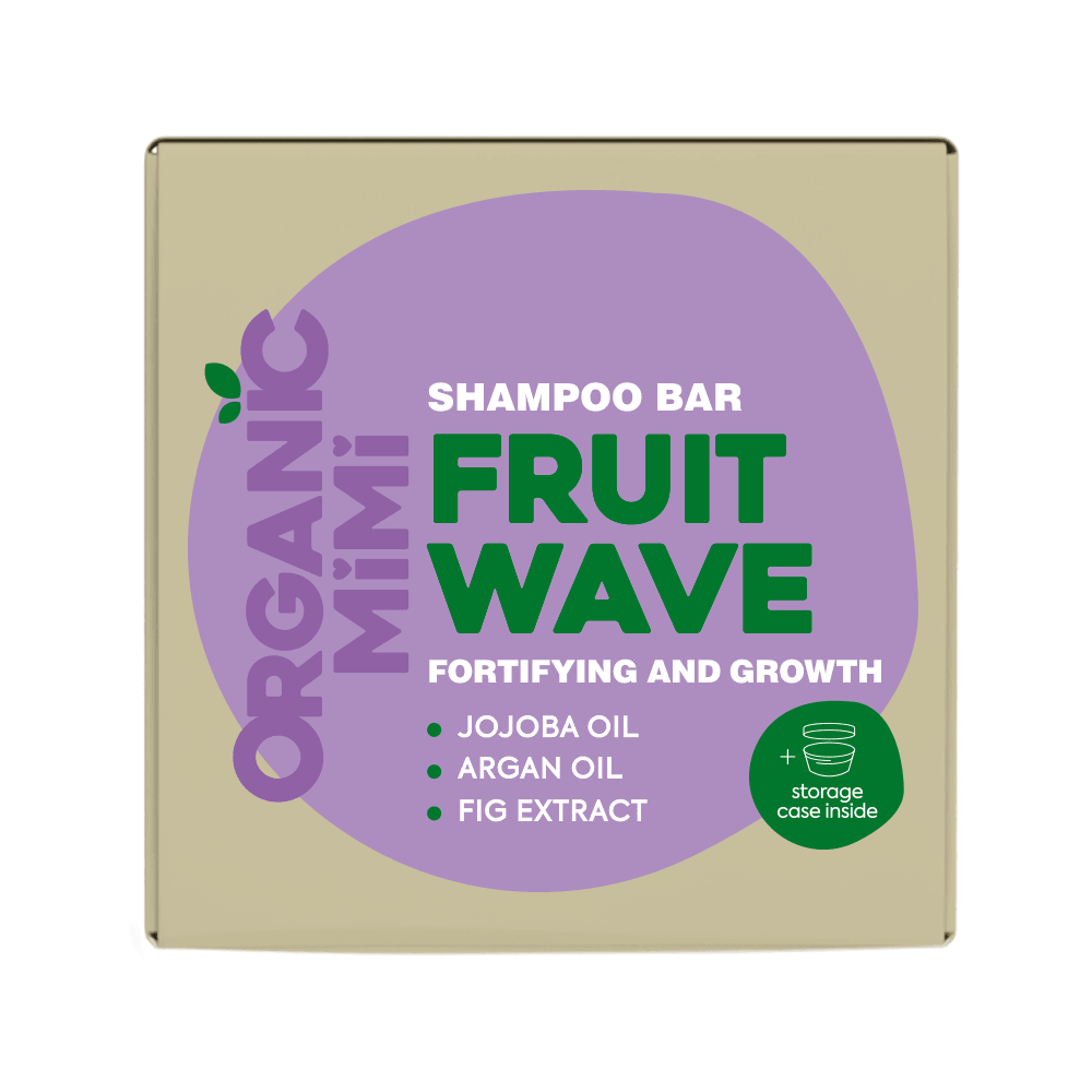 ORGANIC MIMI, FRUIT WAVE FORTIFYING AND GROWTH SHAMPOO BAR, 50 g by Damask Rose