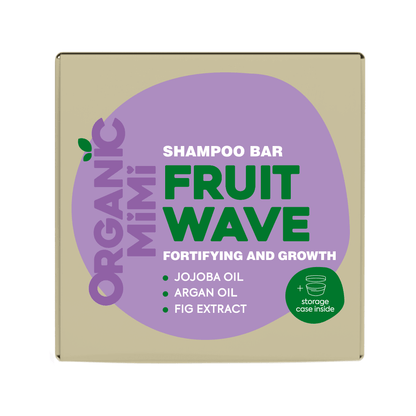 ORGANIC MIMI, FRUIT WAVE FORTIFYING AND GROWTH SHAMPOO BAR, 50 g by Damask Rose
