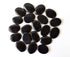 Black Tourmaline Worry  Stones (Meditation and Self-Acceptance)  DestGlow