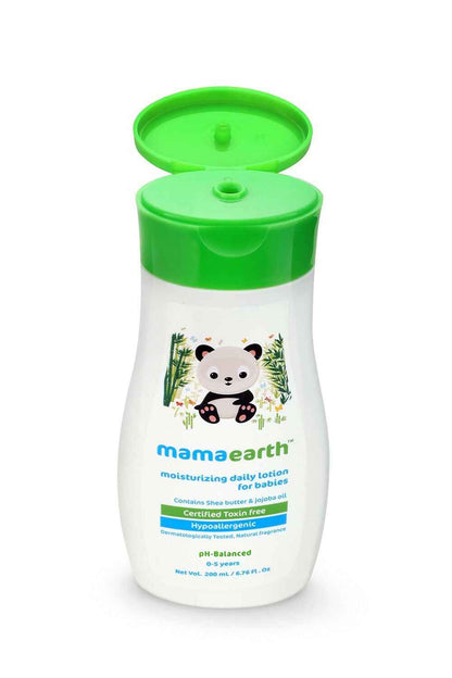 Mamaearth Daily Moisturizing Lotion &amp; Milky Soft Natural Baby Face Cream for Babies