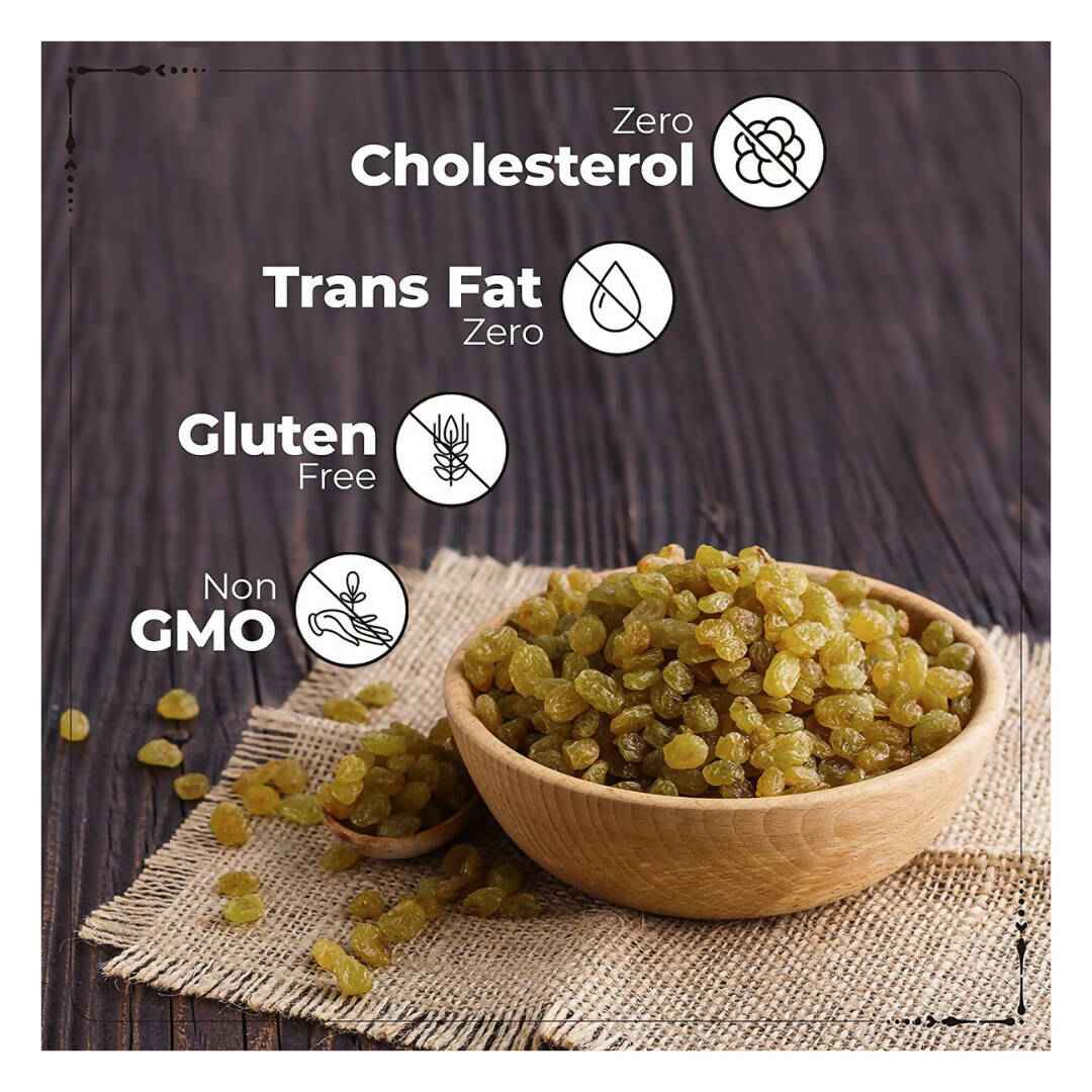 Happilo Premium Nuts &amp; Dryfruit Combo (Almond, Cashews &amp; Green Raisin)