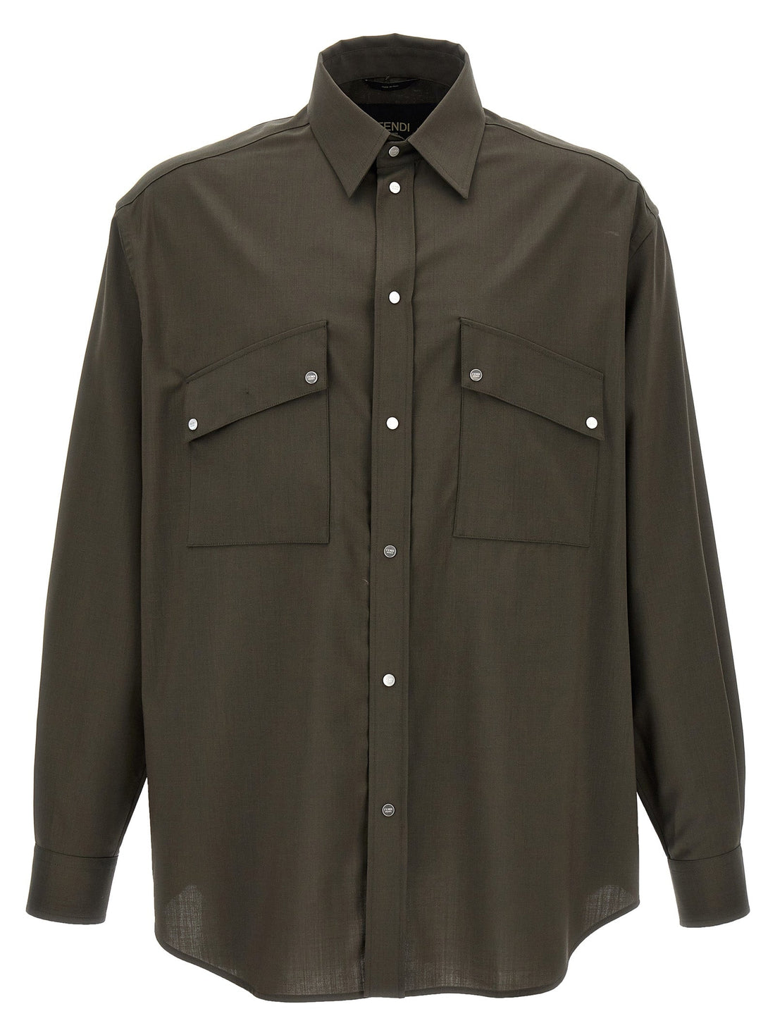 Fendi Men Wool Shirt by Luosophy