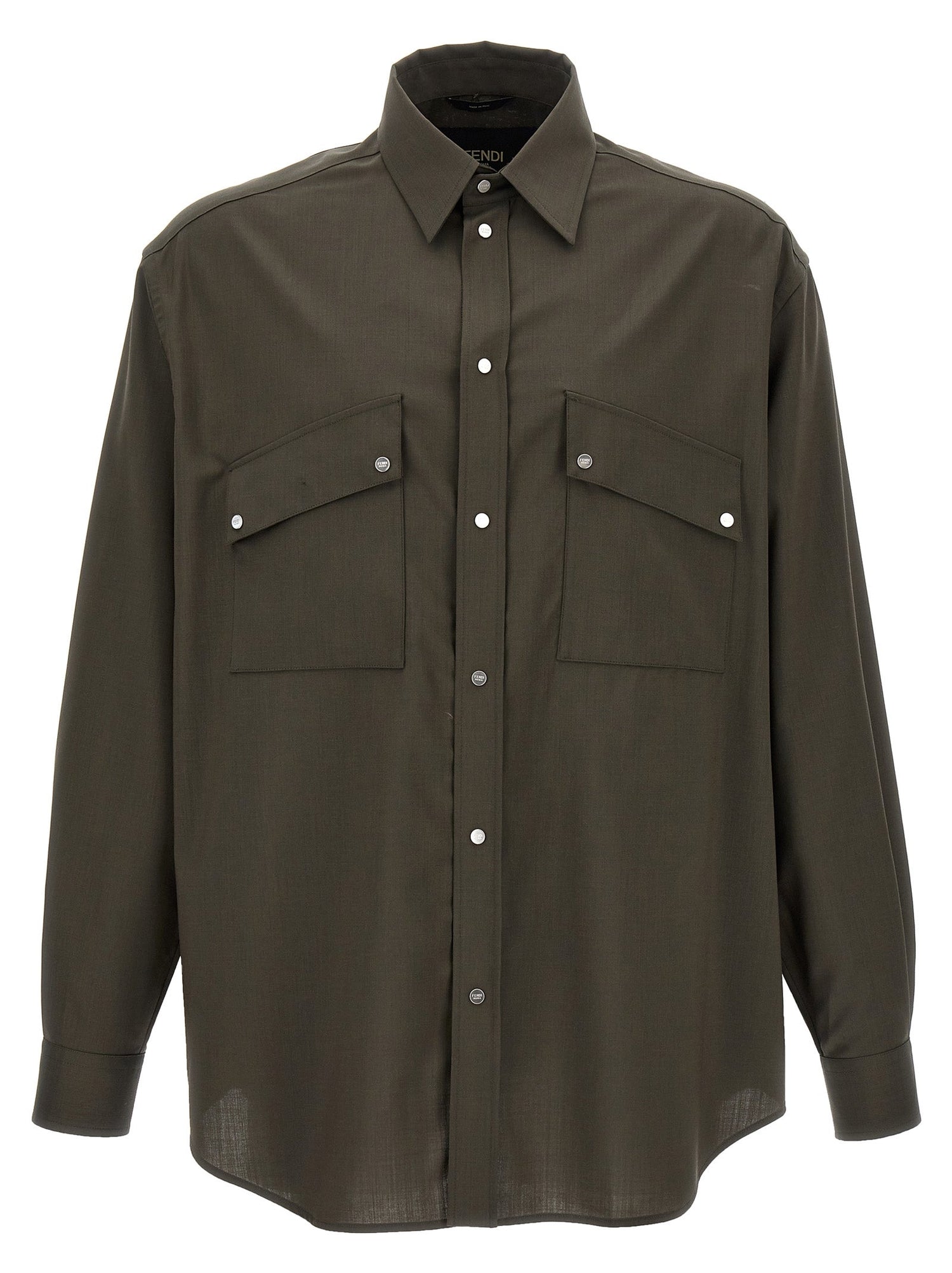 Fendi Men Wool Shirt by Luosophy