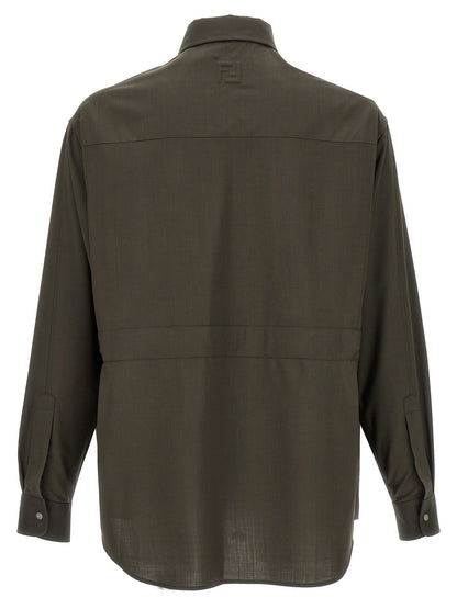 Fendi Men Wool Shirt by Luosophy