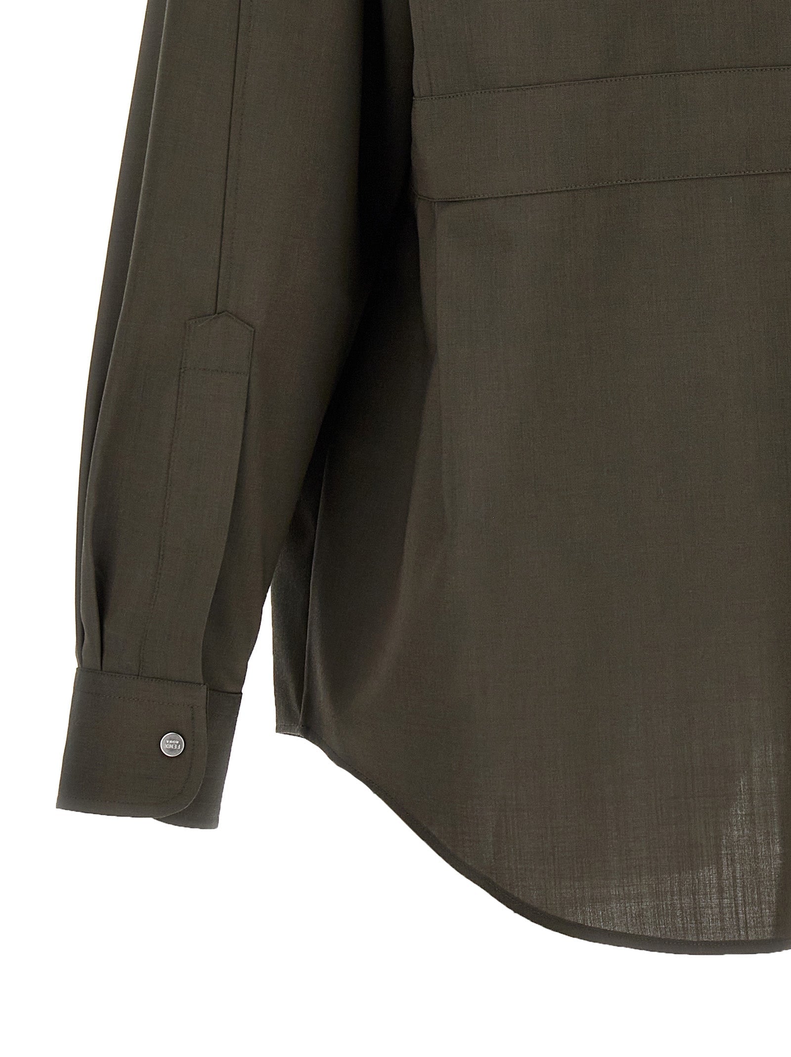 Fendi Men Wool Shirt by Luosophy